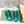 GG Men's ACE Sneaker Green Calfskin 525958