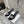 DC Crystal Mules 60mm Black Silk & Sheepskin 359516