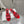 DC Rhinestone Mules 65mm Red Silk & Sheepskin 359515