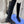SW Soho Knee-High Boot Black Suede 554357