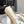 Pra 2025 Ballet Flat White Beige Cowhide Woven 554288