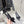 DC Bow Slingback Pumps 30mm Black Satin & Sheepskin 359511