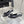 DC Bow Slingback Pumps 30mm Black Satin & Sheepskin 359511