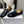 Celine 25 Lise Perforated Triomphe Richelieu Shoe Black Lambskin 554195