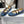 Celine 25 Ballet Flat Leopard Denim Fabric mix Cowhide 554200