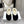 The Row 25ss Ballet Flat Black Nubuck Leather Fur 554385