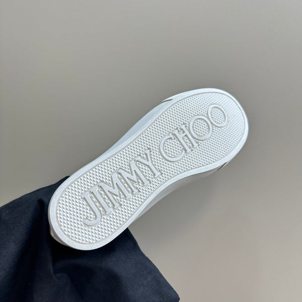 Jimmy Palma Maxi/F Sneakers in tela bianca e nera 583150