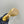 blink mule 95 in pelle di agnello metallizzata oro