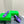 blink mule 95 violet lambskin
