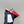 VL Rockstud Wispy Cherry Red Calfskin Mule 20mm