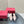 VL Rockstud Soft Pink Calfskin Mule 20mm