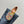floaty flat mocassin sliper multicolor fabric
