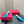 Vogo Signature High Shine Open Toe Sandals In Blue Glossy Lambskin  839817
