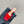 Sandali con punta aperta Vogo Signature High Shine in pelle di agnello rossa lucida 839831