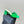 Vogo Signature High Shine Open Toe Sandals In Green Glossy Lambskin 839833