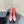NIKI BOOTIES IN CORAL SHEEPSKIN