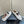 Alaia Strass Suede Ballet Flats In White 999322