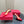 Valentino Slingback Pump 80mm In Red Mix Beige Lambskin 999021