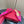Vlogo Glow Slingback in pelle nappa laminata rosa intenso mix beige 999032