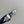 Vlogo Glow Laminated Nappa Leather Slingback Pump 100mm Dark Silver 999053