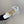 CL 25C Cassia Lace Up 100mm White Silk 215857