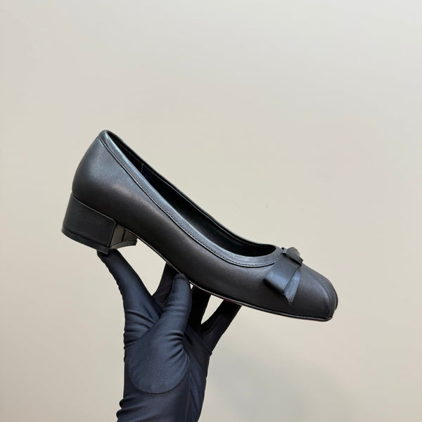 CL Ballet Shoes Black Nappa Lambskin 299717