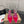 CL Mules Dark Pink 8.5cm Original Material 299876