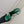 CL Diamond Sandals 10.5cm Green Silk 299881