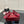 GC 25 Horsebit Ballet Flat Dark Red Monogram Suede