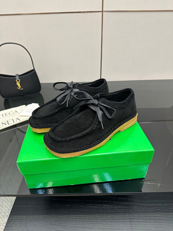 BV Daddy Desert Boots Black Suede 427630