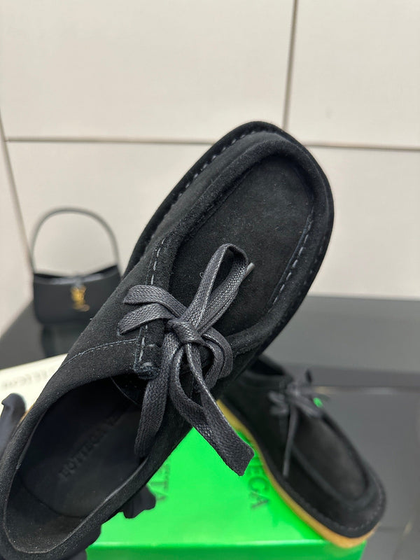 BV Daddy Desert Boots Black Suede 427630