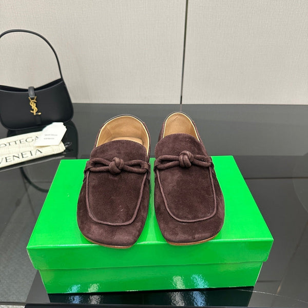 BV Daddy Loafer Brown Suede 427637
