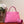KELLY SELLIER 25 BAG IN DOLL PINK OSTRICH LEATHER WITH GOLD HARDWARE (MADE - TO - ODER)