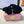 BLACK VELVET SCRUNCHIE ATTACHED GOLD TAG LOGO 136818