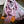 Écharpe Jacquard GG Double G 180CM Laine Rose Gris 282698