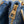 coussin bb 21 blue denim gold hardware