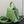 CAPUCINES BB 27 VERDE TAURILLON TURCHESE ARGENTO HARDWARE