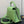 capucines mm 31,5 pelle taurillon verde turchese hardware argento