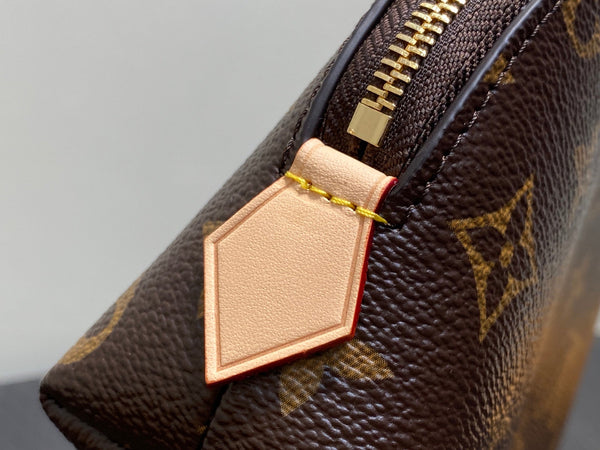 Pochette per cosmetici LV x TM in tela monogrammata PM 