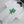 CD SS26 Fitted T-Shirt Green Dior Clover Motif White Cotton 351003