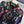 GG SS26 Flora Print Mini Dress Black Multicolor Silk 351771