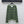 T-shirt Prada à col rond, rayé, couleur bloquée, bleu vert fougère, coton 350365