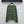 T-shirt Prada à col rond, rayé, couleur bloquée, bleu vert fougère, coton 350365