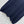 Polo surdimensionné en piqué Miu SS26, coton bleu marine 350370