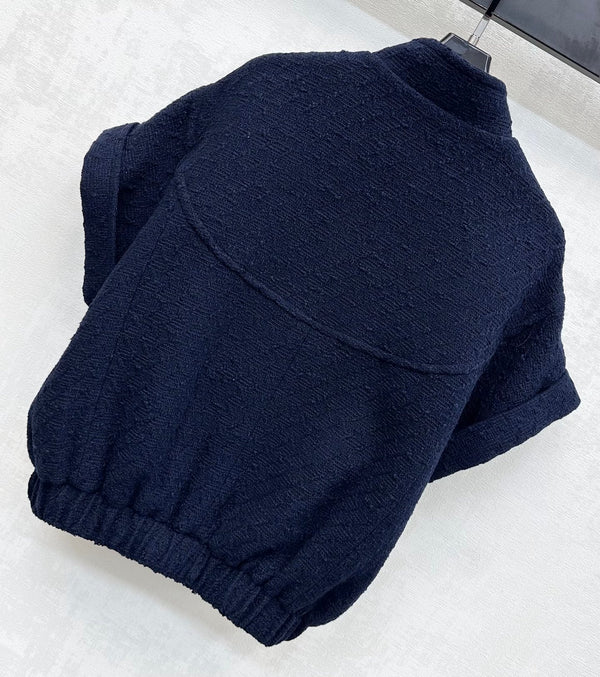 Veste CC Manches courtes Coton bleu marine 350255