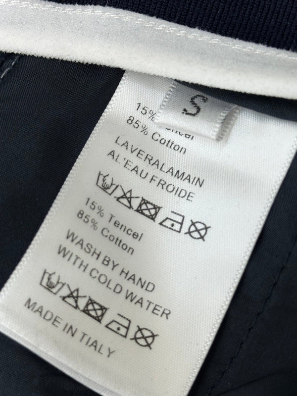 CC Drawstring Webbing Trousers Coton Tencel Bleu marine 350184