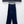 Miu Logo Jeans Dark Navy Cotton Lyocell 350212