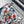 GG SS26 Printed Straight Leg Trousers White Multicolor Silk 351693