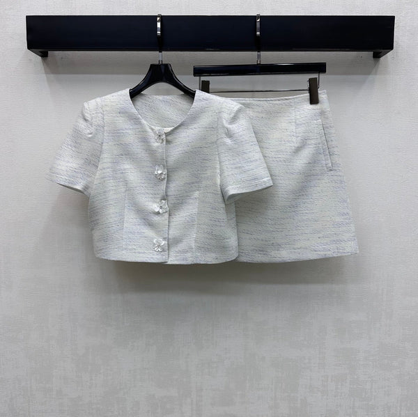 CC 26s Ensemble Gris Blanc Polyester 364020