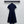 CD 26s Embroidered Logo Dress Navy Blue Cotton Fiber 363824
